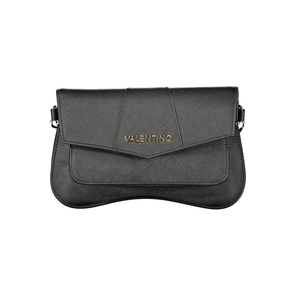 Mario Valentino Schwarze Damen-Handtasche aus Polyurethan