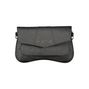 Mario Valentino Schwarze Damen-Handtasche aus Polyurethan