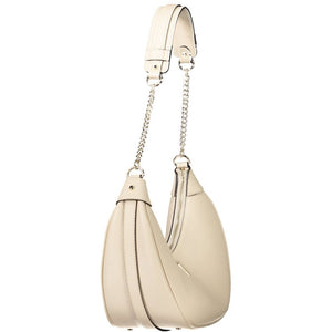Guess Jeans Damen-Handtasche aus beigem Polyurethan