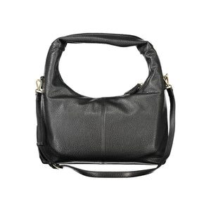 Mario Valentino Schwarze Schultertasche aus Polyurethan für Damen