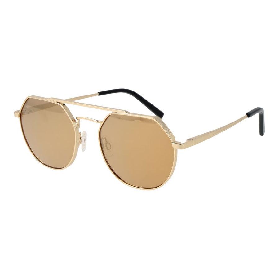 Serengeti Sonnenbrille aus Goldmetall