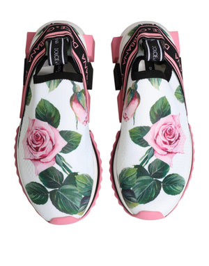 Dolce & Gabbana Sneaker Sorrento mit Rosen-Print