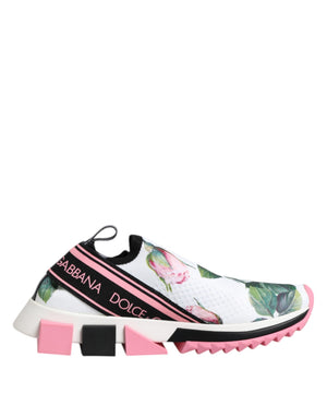 Dolce & Gabbana Sneaker Sorrento mit Rosen-Print