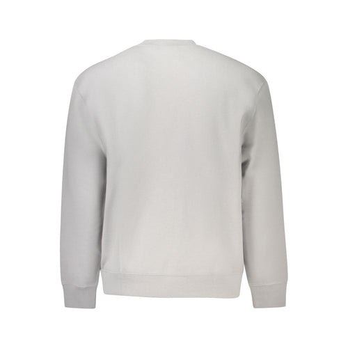 "Grigio Cotton Men Sweatshirt"