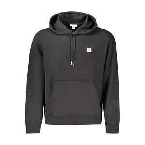 Black Cotton Men's Sweatshirt