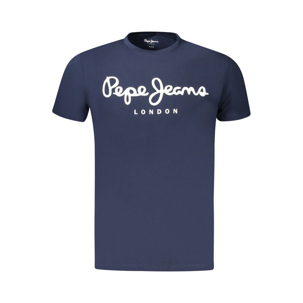 Pepe Jeans Blu Baumwoll-T-Shirt für Herren
