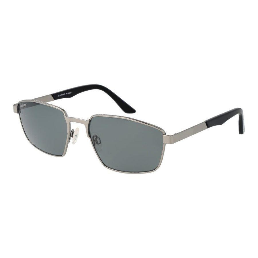 Serengeti Graue Sonnenbrille aus Metall