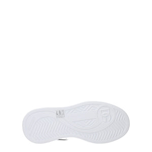 Dolce & Gabbana Weiße Low-Top-Sneaker aus Leder