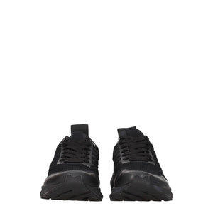 Veja Schwarze Stoff-Sneaker