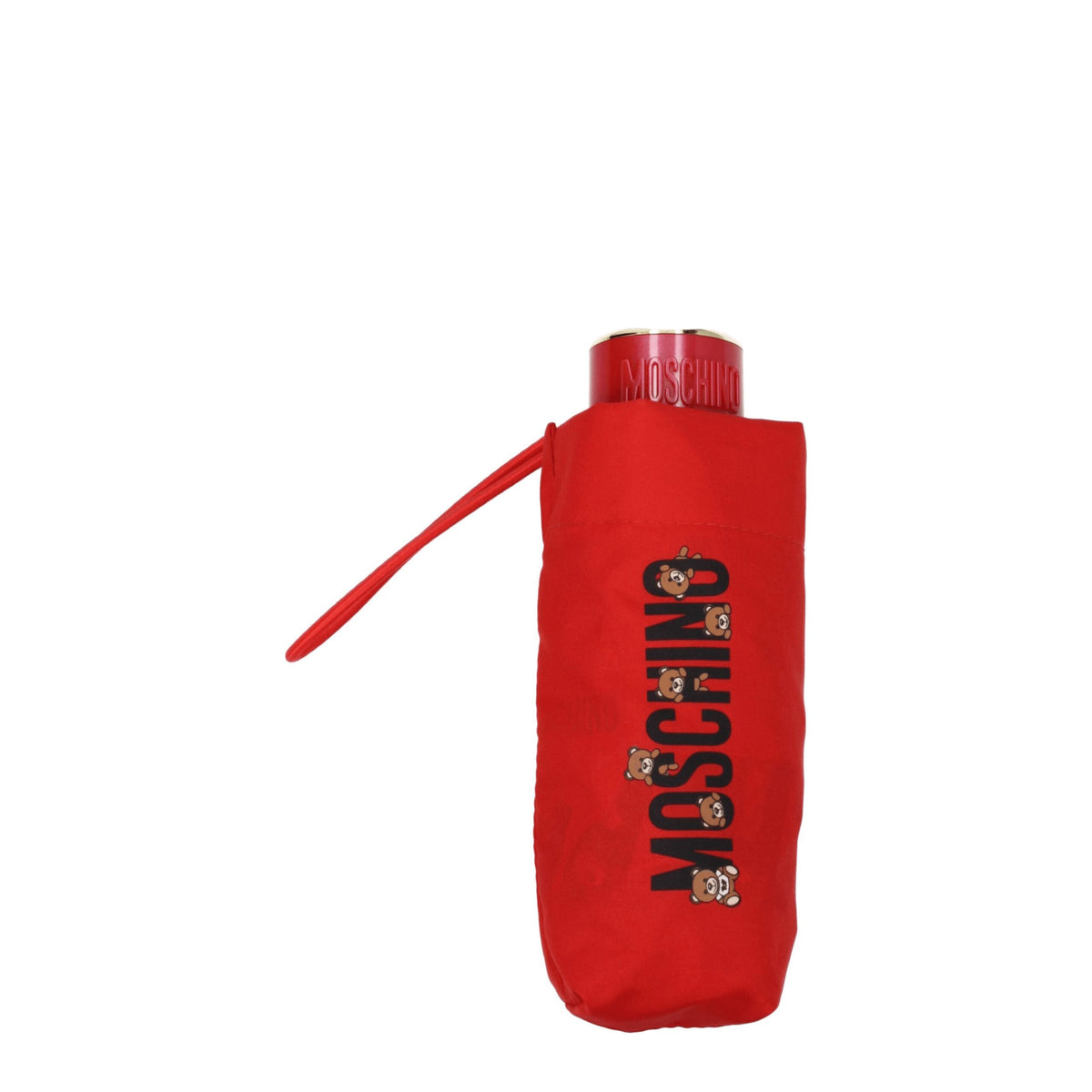 Moschino Roter Polyester-Schirm