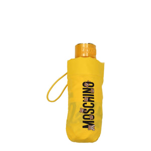 Moschino Gelber Polyester-Regenschirm
