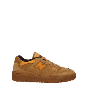New Balance Braune Ledersneaker