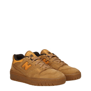 New Balance Braune Ledersneaker