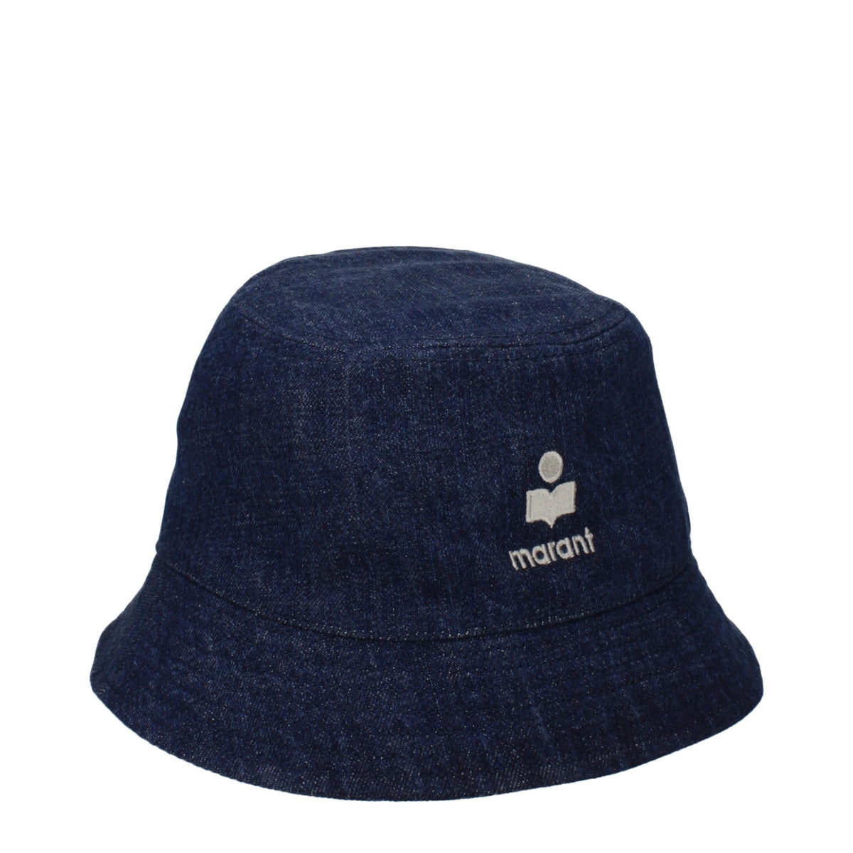 Isabel Marant Blauer Baumwoll-Eimerhut