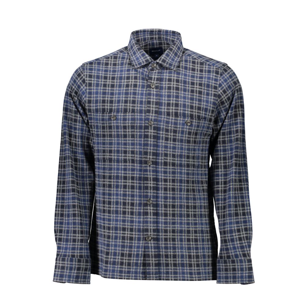 Gant Blu Baumwollhemd für Herren