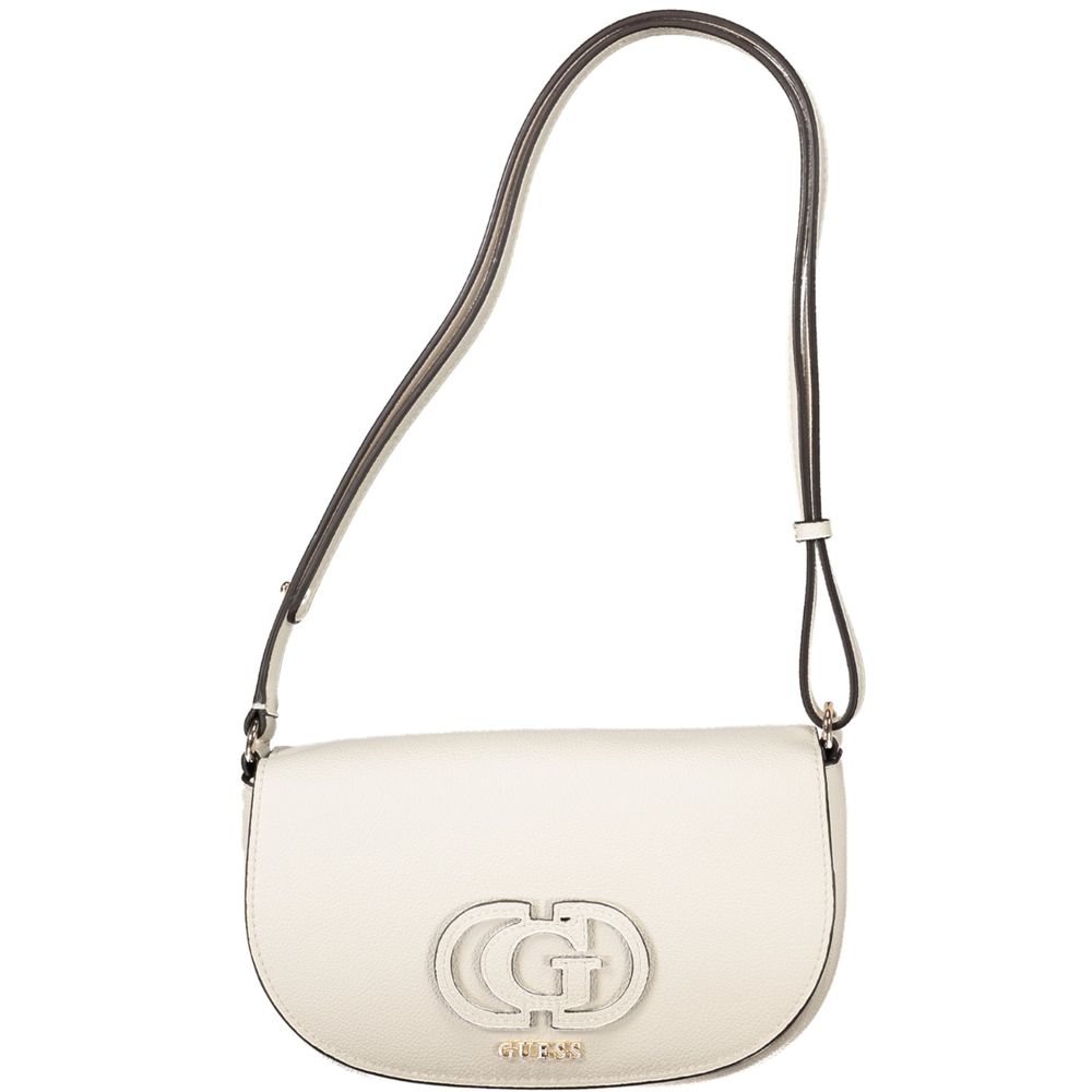 Guess Jeans Bianco Handtasche aus Polyurethan für Damen