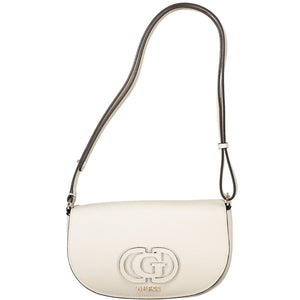 Guess Jeans Bianco Handtasche aus Polyurethan für Damen