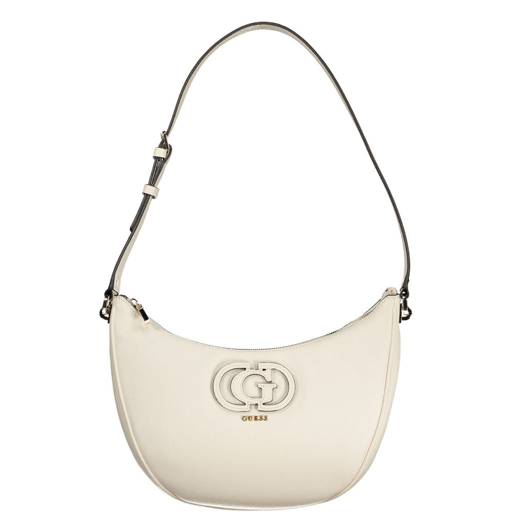 Guess Jeans Bianco Handtasche aus Polyurethan für Damen