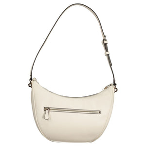 Guess Jeans Bianco Handtasche aus Polyurethan für Damen