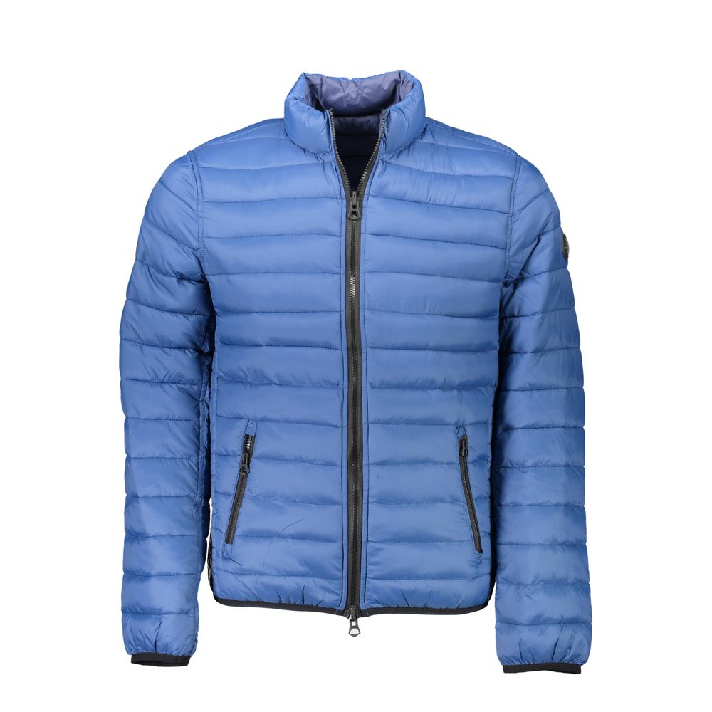 U.S. POLO ASSN. Blaue Herrenjacke aus Nylon