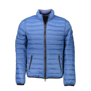 U.S. POLO ASSN. Blaue Herrenjacke aus Nylon