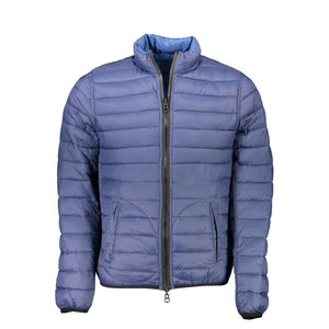 U.S. POLO ASSN. Blaue Herrenjacke aus Nylon