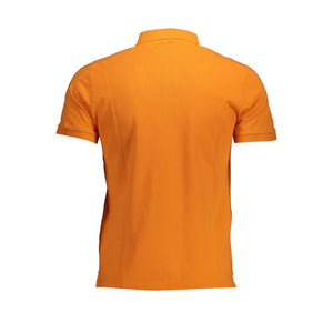 North Sails Arancione Baumwoll-Herrenpoloshirt