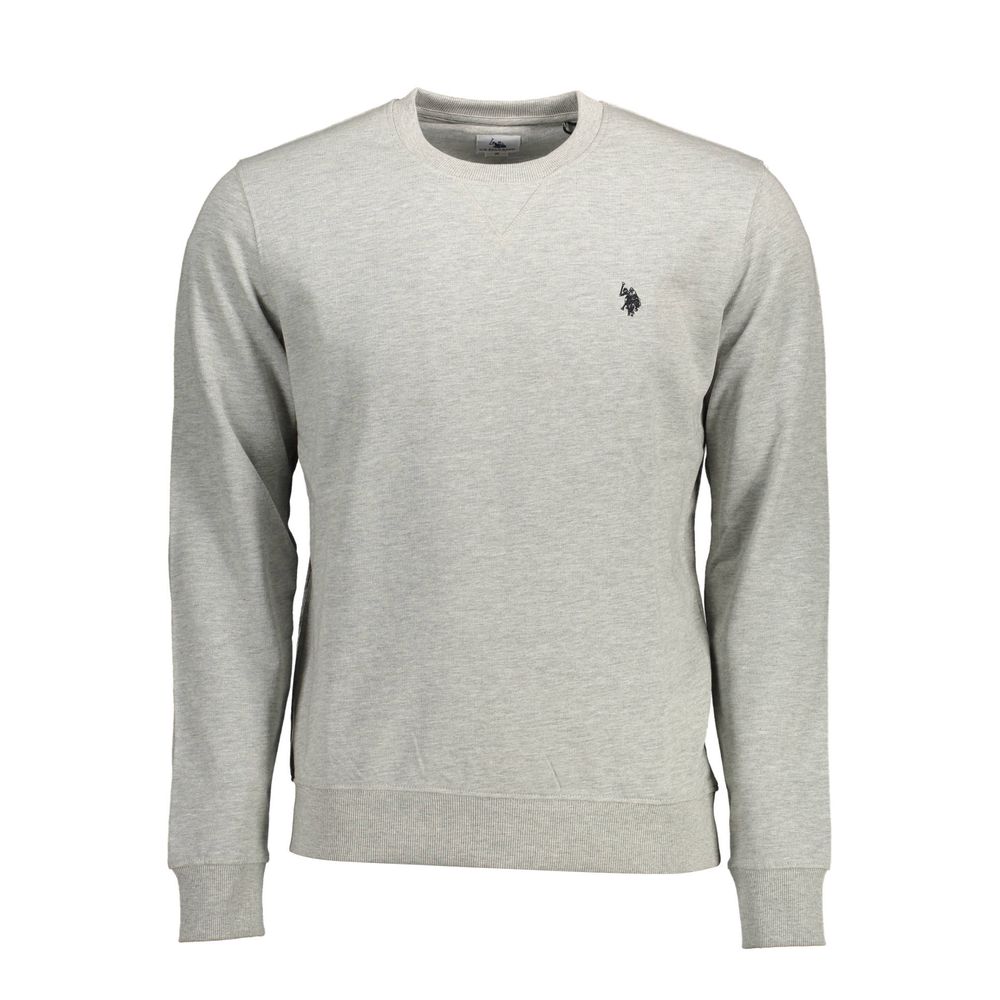 U.S. POLO ASSN. Graues Baumwoll-Sweatshirt für Herren