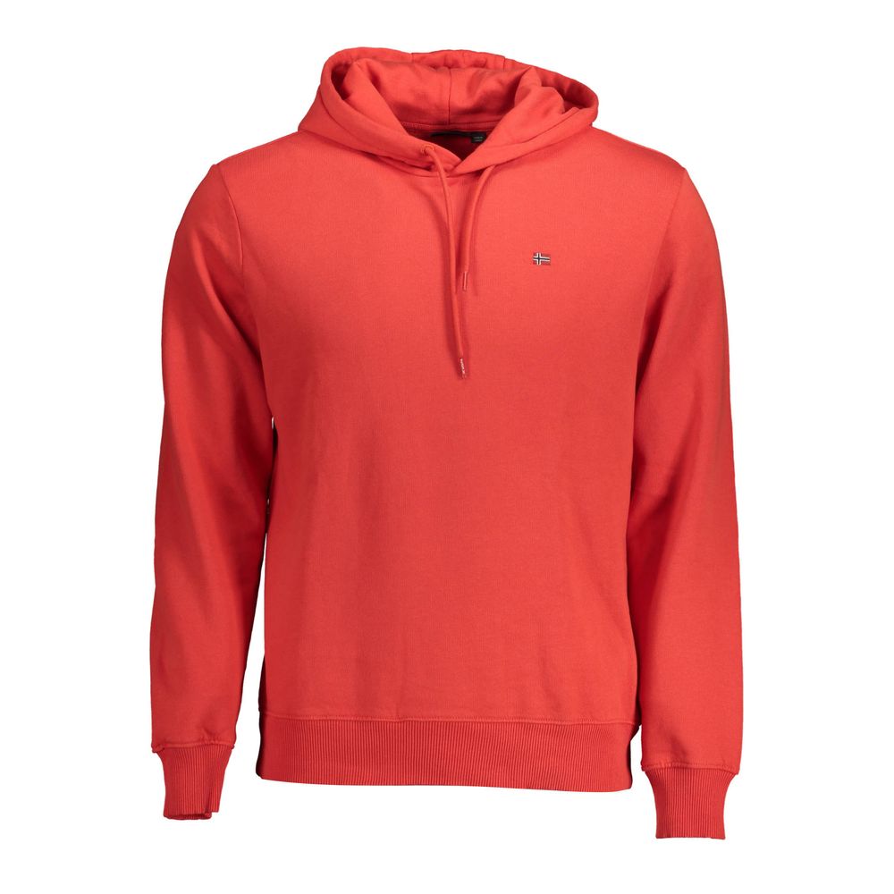 Napapijri Herren-Sweatshirt aus Baumwolle Rosso