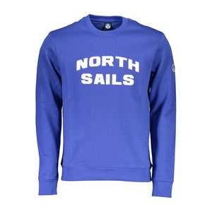 North Sails Blauer Baumwoll-Sweatshirt für Herren