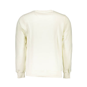 North Sails Bianco Baumwoll-Sweatshirt für Herren