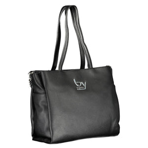 BYBLOS Schwarze Damen-Handtasche aus Polyurethan