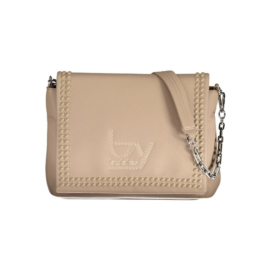BYBLOS Beige Polyurethan Schultertasche für Damen
