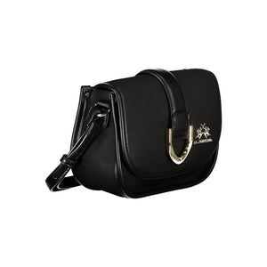 La Martina Schwarze Handtasche aus Polyethylen