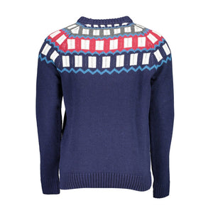 Gant Blauer Herrenpullover aus Wolle