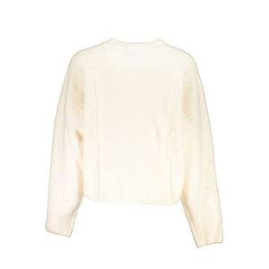 Desigual Weißer Stoffpullover