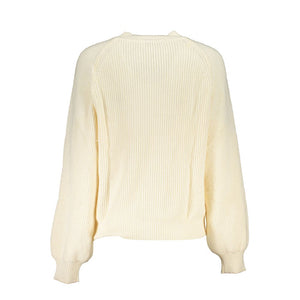 Desigual Weißer Stoffpullover