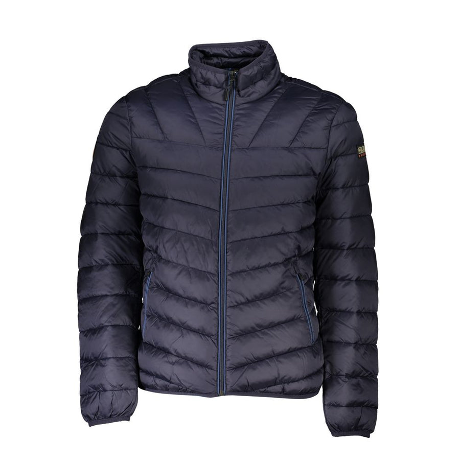 Napapijri Blaue Herrenjacke aus Polyamid