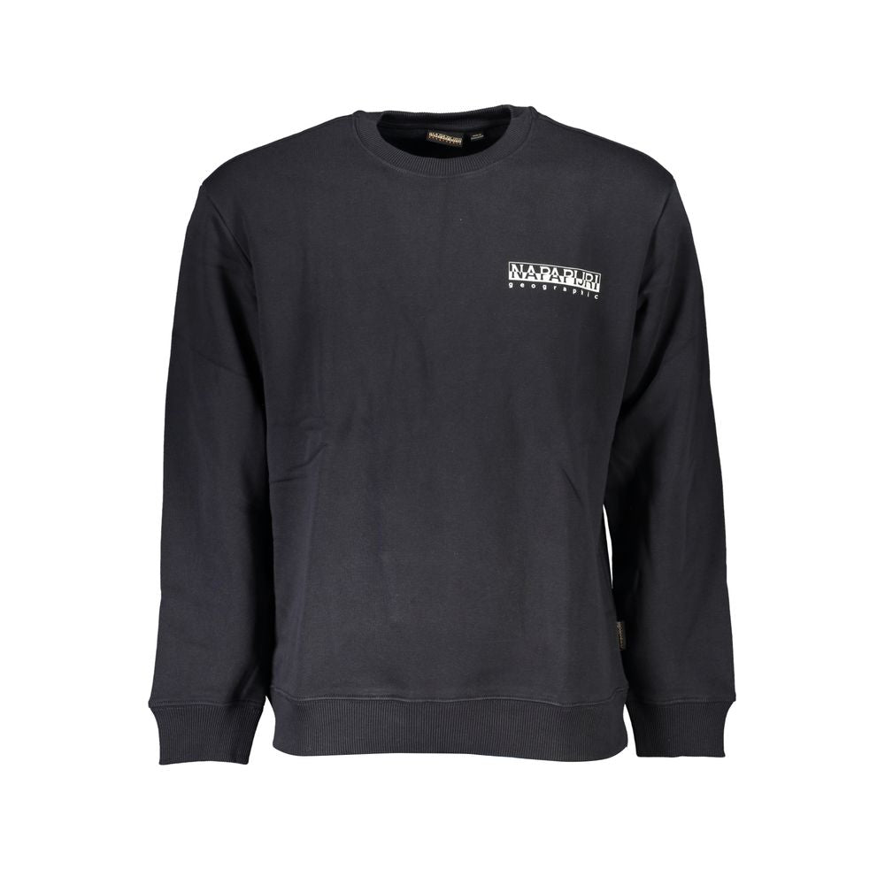 Napapijri Schwarzer Baumwoll-Herren-Sweatshirt