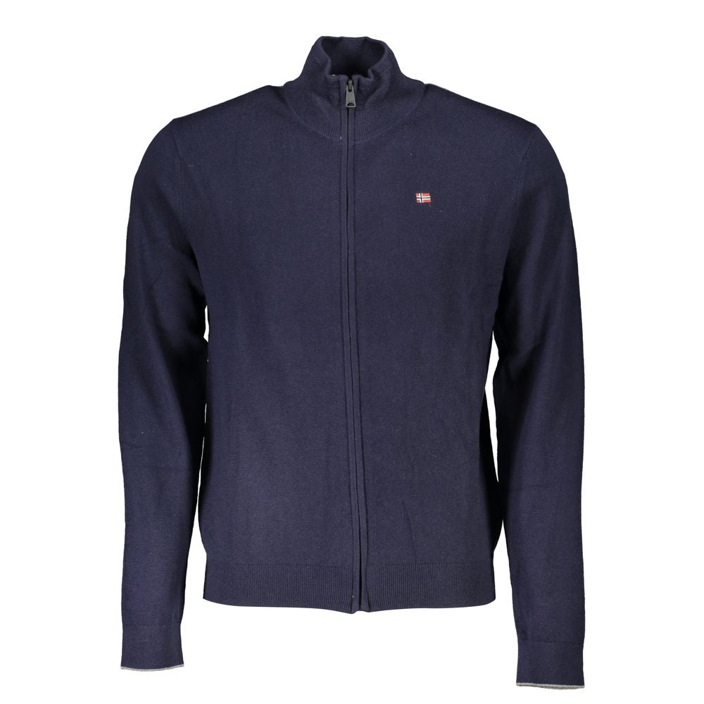 Napapijri Blauer Stoffpullover