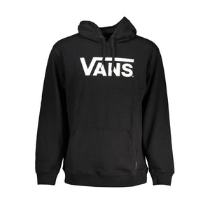 Vans Schwarzes Herren-Kapuzensweatshirt aus Baumwolle