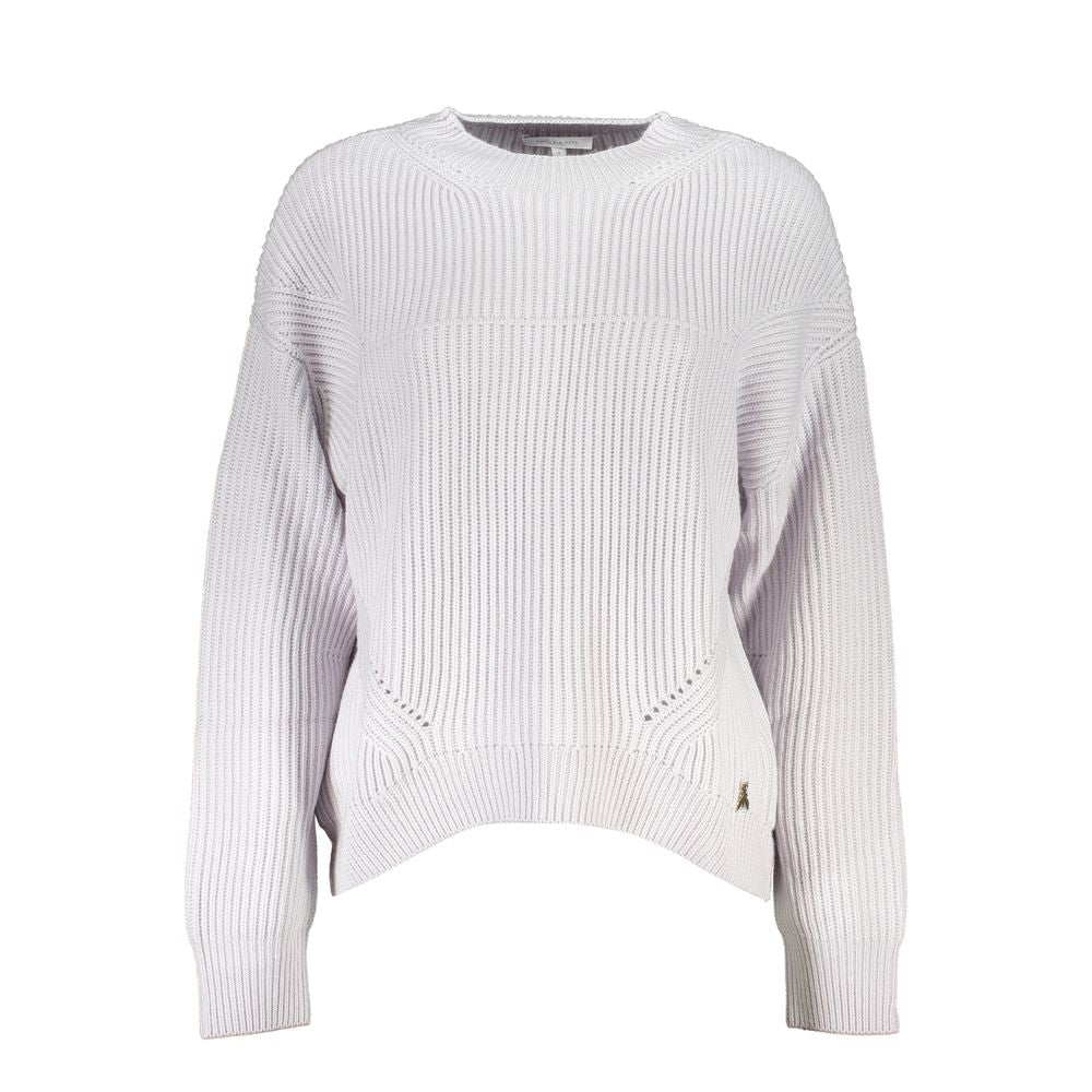Patrizia Pepe Grauer Pullover aus Wolle für Frauen