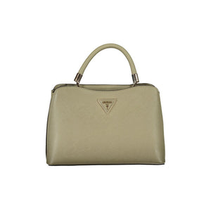 Guess Jeans Verde Poliuretano Handtasche für Damen