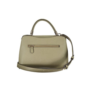 Guess Jeans Verde Poliuretano Handtasche für Damen