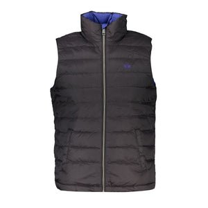 La Martina Schwarze Herrenjacke aus Polyamid
