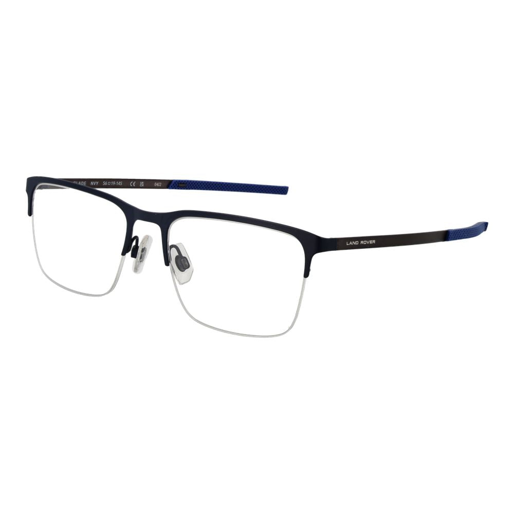 Land Rover Blaue Brille aus Edelstahl (Gestell)