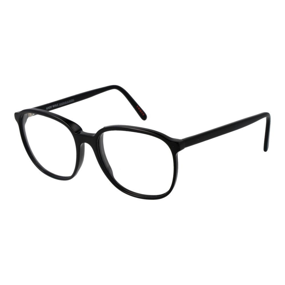 Andy Wolf Schwarze Brille aus Acetat (Gestell)