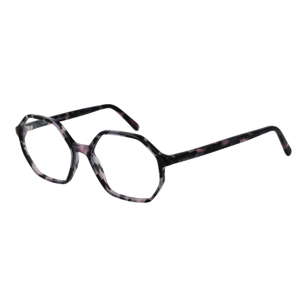 Andy Wolf Schwarze Brille aus Acetat (Gestell)