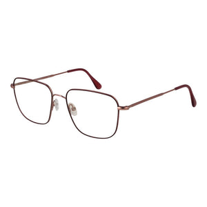 Andy Wolf Burgunderfarbene Metallbrille (Gestelle)
