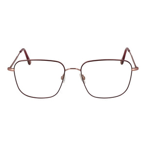 Andy Wolf Burgunderfarbene Metallbrille (Gestelle)